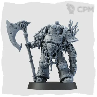 Описание картинки Dredge marine with sea cleaver от PocketSized Prints по цене 350руб | Свободный Рынок Миниатюр - СРМ