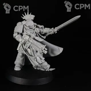 Описание картинки Primaris captain от KoofWorkshop по цене 1 050руб | Свободный Рынок Миниатюр - СРМ