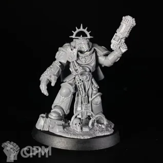 Описание картинки Captain Messinius от KoofWorkshop по цене 1 120руб | Свободный Рынок Миниатюр - СРМ