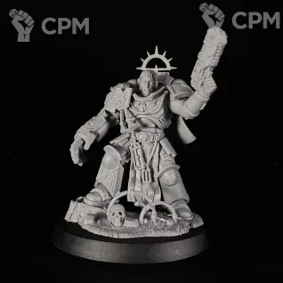 Описание картинки Captain Messinius от KoofWorkshop по цене 1 120руб | Свободный Рынок Миниатюр - СРМ