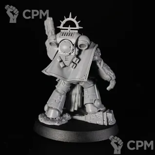 Описание картинки Captain Messinius от KoofWorkshop по цене 1 120руб | Свободный Рынок Миниатюр - СРМ