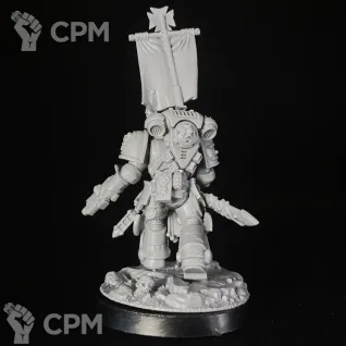 Описание картинки Emperor's champion Original conversion от KoofWorkshop по цене 1 260руб | Свободный Рынок Миниатюр - СРМ