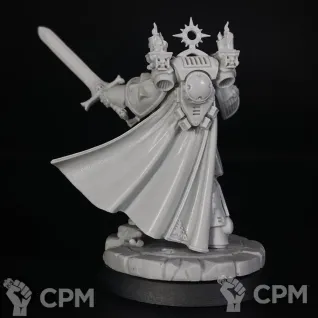 Описание картинки Black Templar emperor's champion conversion от KoofWorkshop по цене 1 260руб | Свободный Рынок Миниатюр - СРМ