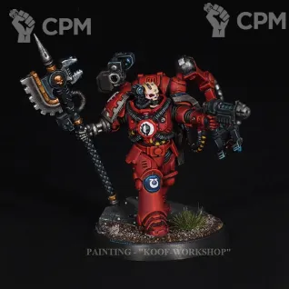Описание картинки Primaris Techmarine от KoofWorkshop по цене 1 050руб | Свободный Рынок Миниатюр - СРМ