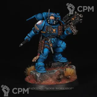 Описание картинки Primaris lieutenant in phobos armour от KoofWorkshop по цене 840руб | Свободный Рынок Миниатюр - СРМ