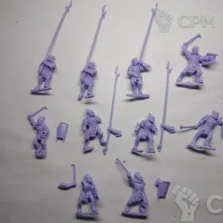 Описание картинки Uruk-hai Warriors. от Серж по цене 1 200руб | Свободный Рынок Миниатюр - СРМ