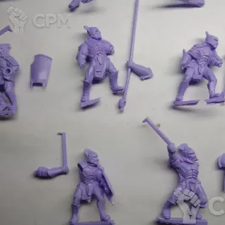 Описание картинки Uruk-hai Warriors. от Серж по цене 1 200руб | Свободный Рынок Миниатюр - СРМ
