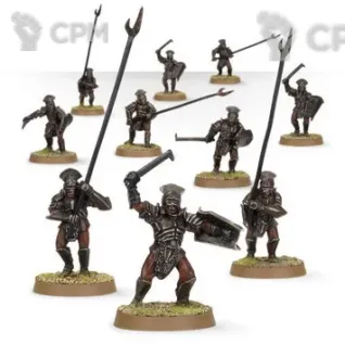 Описание картинки Uruk-hai Warriors. от Серж по цене 1 200руб | Свободный Рынок Миниатюр - СРМ