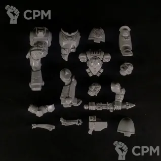 Описание картинки Ultramarines primaris lieutenant Celsius от KoofWorkshop по цене 1 050руб | Свободный Рынок Миниатюр - СРМ