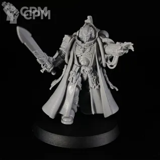 Описание картинки Primaris Librarian от KoofWorkshop по цене 1 050руб | Свободный Рынок Миниатюр - СРМ