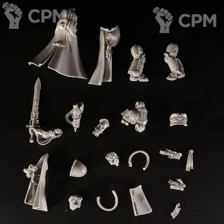Описание картинки Primaris Librarian от KoofWorkshop по цене 1 050руб | Свободный Рынок Миниатюр - СРМ
