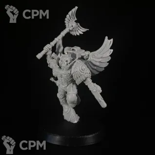 Описание картинки Blood Angels Chaplain With Jump Pack от KoofWorkshop по цене 1 050руб | Свободный Рынок Миниатюр - СРМ