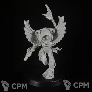 Описание картинки Blood Angels Chaplain With Jump Pack от KoofWorkshop по цене 1 050руб | Свободный Рынок Миниатюр - СРМ