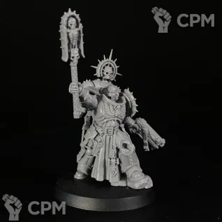 Описание картинки Primaris Chaplain 9th edition от KoofWorkshop по цене 1 050руб | Свободный Рынок Миниатюр - СРМ