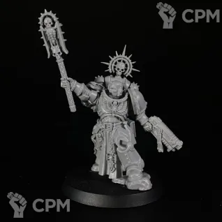 Описание картинки Primaris Chaplain 9th edition от KoofWorkshop по цене 1 050руб | Свободный Рынок Миниатюр - СРМ