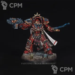 Описание картинки Legion Praetor in Tartaros terminator armour от KoofWorkshop по цене 1 050руб | Свободный Рынок Миниатюр - СРМ