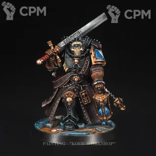 Описание картинки Legio Custodes Telemon Caestus от KoofWorkshop по цене 350руб | Свободный Рынок Миниатюр - СРМ