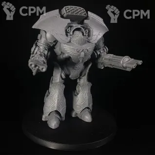 Описание картинки Legio Custodes Telemon Arachnus Storm Cannon от KoofWorkshop по цене 350руб | Свободный Рынок Миниатюр - СРМ