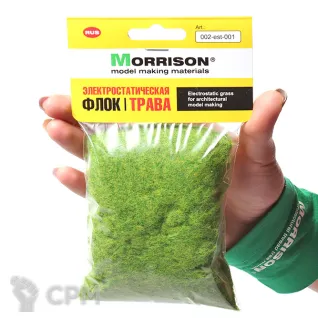 Описание картинки Трава для флокатора. Солнечная зелень. (2мм.) 200 от Morrison-RUS по цене 673руб | Свободный Рынок Миниатюр - СРМ