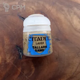 Описание картинки Citadel Layer - Tallarn Sand от Selena по цене 372руб | Свободный Рынок Миниатюр - СРМ