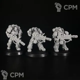 Описание картинки Primaris Eradicators Squad от KoofWorkshop по цене 1 750руб | Свободный Рынок Миниатюр - СРМ