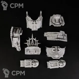 Описание картинки Blood Angels Redemptor Dreadnought Upgrade pack от KoofWorkshop по цене 840руб | Свободный Рынок Миниатюр - СРМ