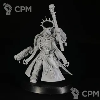 Описание картинки Primaris Chaplain от KoofWorkshop по цене 1 050руб | Свободный Рынок Миниатюр - СРМ