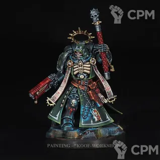 Описание картинки Primaris Chaplain от KoofWorkshop по цене 1 050руб | Свободный Рынок Миниатюр - СРМ