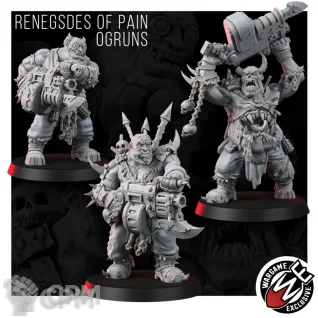 Описание картинки RENEGADE OGRYNS от Daniilfedyakov по цене 620руб | Свободный Рынок Миниатюр - СРМ