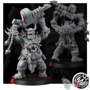 Описание картинки RENEGADE OGRYNS от Daniilfedyakov по цене 620руб | Свободный Рынок Миниатюр - СРМ