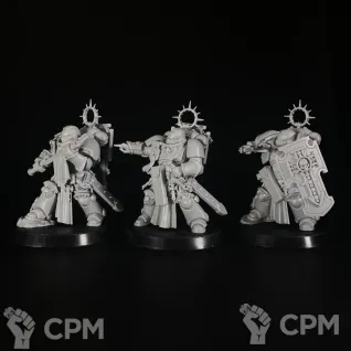 Описание картинки Primaris Bladeguard Veterans от KoofWorkshop по цене 1 750руб | Свободный Рынок Миниатюр - СРМ