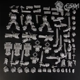 Описание картинки Primaris Bladeguard Veterans от KoofWorkshop по цене 1 750руб | Свободный Рынок Миниатюр - СРМ
