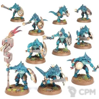 Описание картинки [Предзаказ] Saurus Warriors (Age of Sigmar) от MiniaturesFAN по цене 6 720руб | Свободный Рынок Миниатюр - СРМ