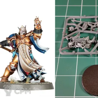 Описание картинки Stormcast Eternals Knight-Incantor (Limited) от Vault Boy по цене 2 998руб | Свободный Рынок Миниатюр - СРМ
