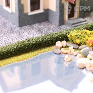 Описание картинки Живая изгородь для макета темно-зеленая. Набор2 шт от Morrison-RUS по цене 372руб | Свободный Рынок Миниатюр - СРМ