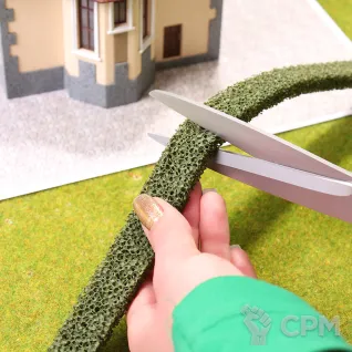 Описание картинки Живая изгородь для макета темно-зеленая. Набор2 шт от Morrison-RUS по цене 372руб | Свободный Рынок Миниатюр - СРМ