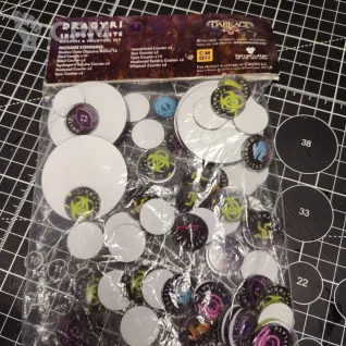 Описание картинки Dragyri shadow caste markers &amp; counters set от LesserPandaJr по цене 500руб | Свободный Рынок Миниатюр - СРМ