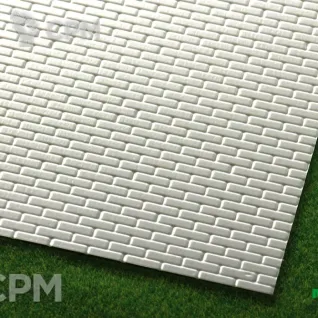 Описание картинки Объёмная текстура кирпича  М1:24 - М1:25 от Morrison-RUS по цене 834руб | Свободный Рынок Миниатюр - СРМ