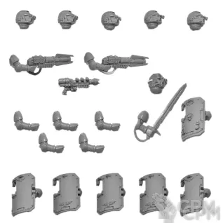 Описание картинки SPACE MARINE BOARDING ASSAULT UPGRADE SET от TPC по цене 830руб | Свободный Рынок Миниатюр - СРМ