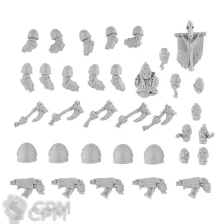 Описание картинки SPACE WOLVES LEGION GREY SLAYERS UPGRADE PACK 2 от TPC по цене 610руб | Свободный Рынок Миниатюр - СРМ