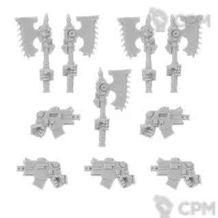 Описание картинки LEGION PHOBOS CHAINAXE SET от TPC по цене 540руб | Свободный Рынок Миниатюр - СРМ