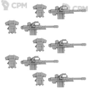 Описание картинки KALIBRAX PATTERN AUTOCANNON SET от TPC по цене 570руб | Свободный Рынок Миниатюр - СРМ