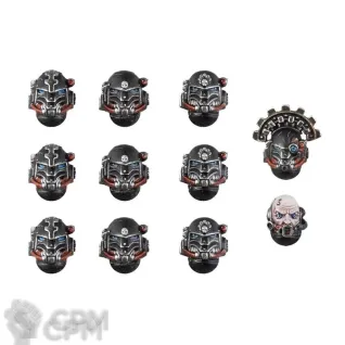Описание картинки IRON HANDS MKVI HEADS от TPC по цене 340руб | Свободный Рынок Миниатюр - СРМ