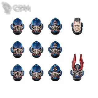 Описание картинки NIGHT LORDS MKVI HEADS от TPC по цене 340руб | Свободный Рынок Миниатюр - СРМ