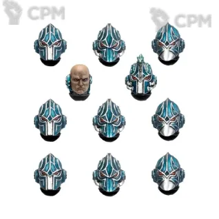 Описание картинки ALPHA LEGION MKVI HEADS от TPC по цене 340руб | Свободный Рынок Миниатюр - СРМ