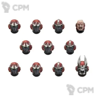 Описание картинки WORD BEARERS MKVI HEADS от TPC по цене 340руб | Свободный Рынок Миниатюр - СРМ
