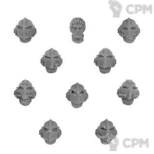 Описание картинки DARK ANGELS LEGION HEADS UPGRADE SET от TPC по цене 340руб | Свободный Рынок Миниатюр - СРМ