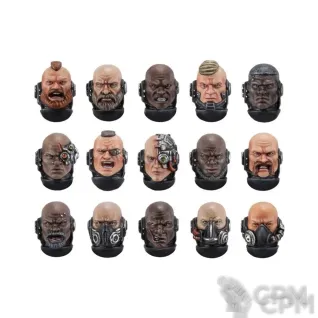 Описание картинки LEGIONES ASTARTES – CHARACTER HEADS UPGRADE SET 1 от TPC по цене 340руб | Свободный Рынок Миниатюр - СРМ