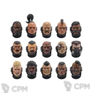 Описание картинки LEGIONES ASTARTES – CHARACTER HEADS UPGRADE SET 2 от TPC по цене 340руб | Свободный Рынок Миниатюр - СРМ