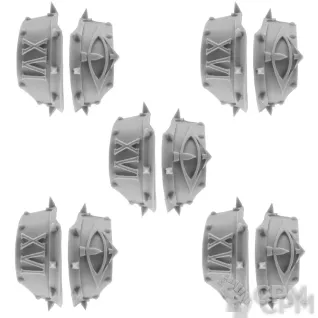 Описание картинки CATAPHRACTII TERMINATOR SHOULDER PADS - SONS OF HORUS от TPC по цене 340руб | Свободный Рынок Миниатюр - СРМ